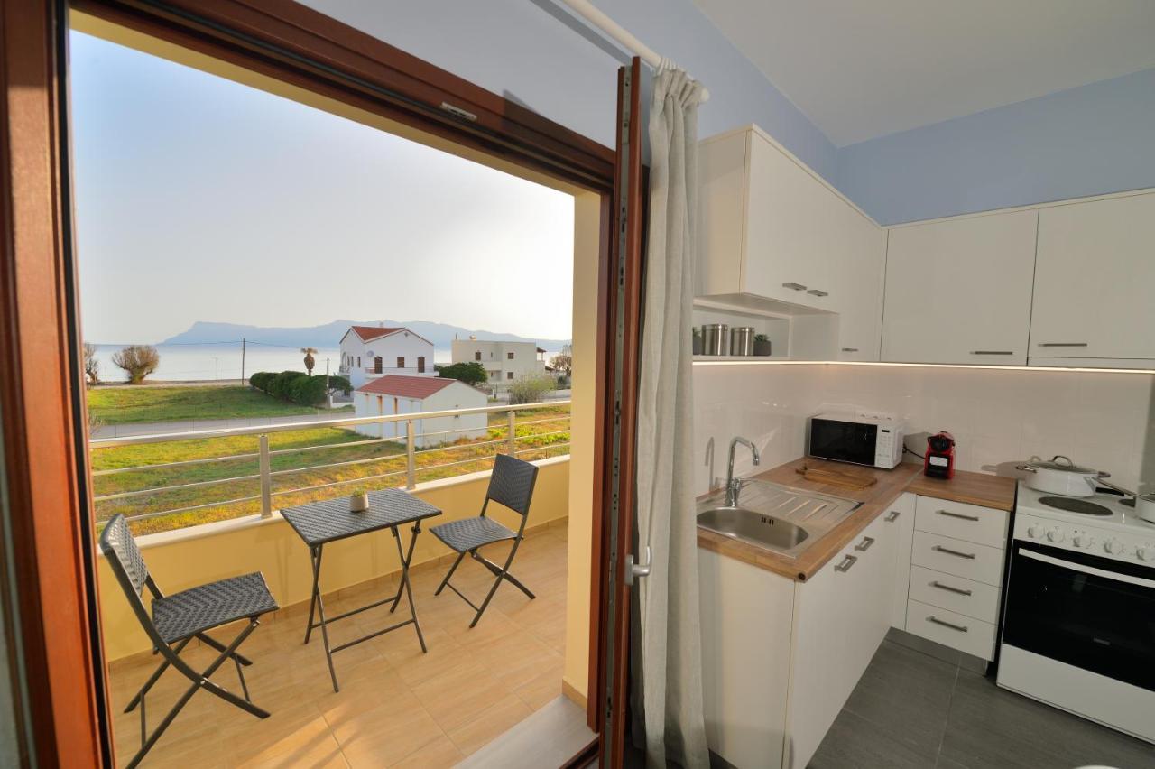 Ammos Apartment - Brand New, Stylish, By The Beach Kíssamos Buitenkant foto